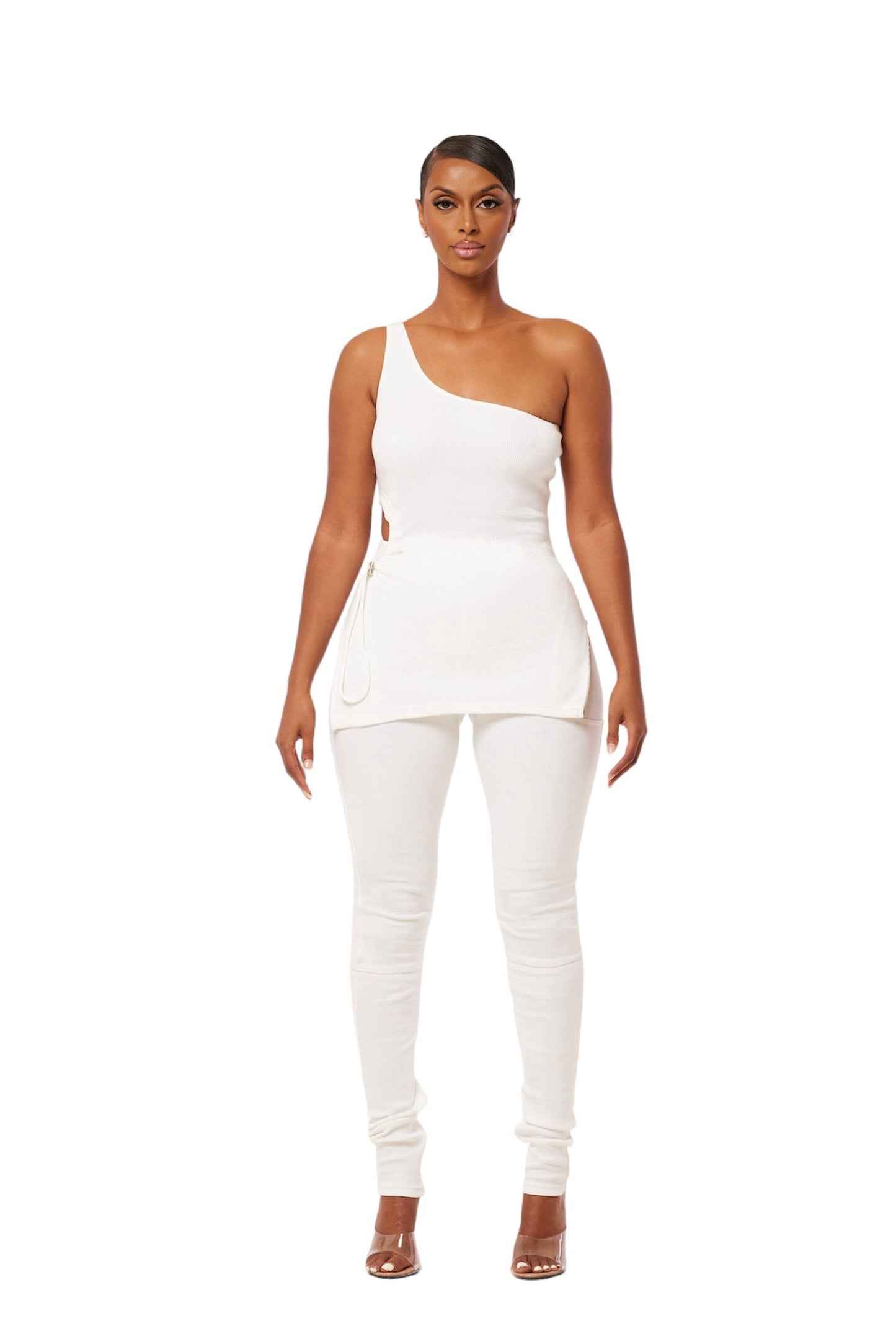 PAREEN TOP - WHITE ECRU